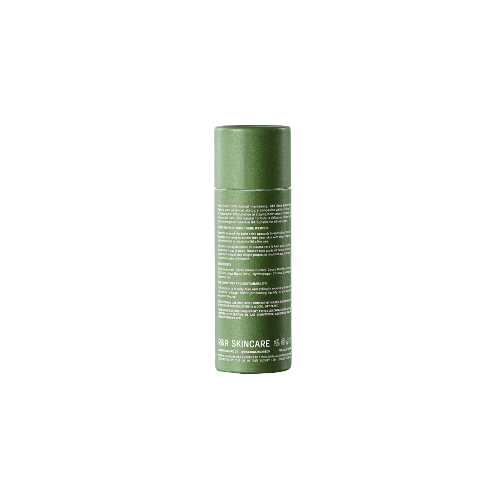 Ghanaian RandR skincare shea butter body balm at Bracketts Beauty