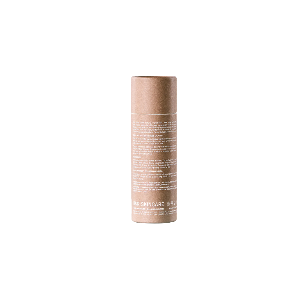 Ghanaian RandR skincare shea butter body balm at Bracketts Beauty