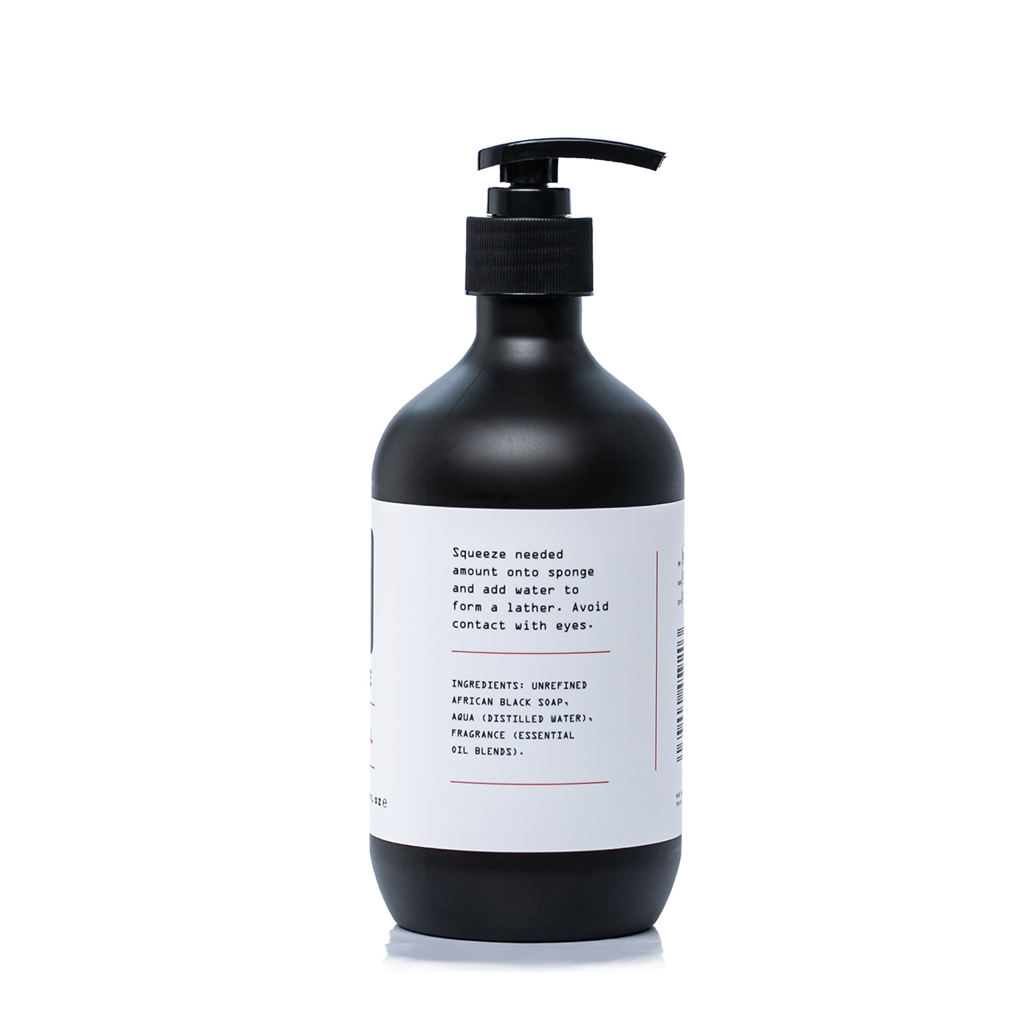 Ghanaian black soap body wash Kaeme Eternal