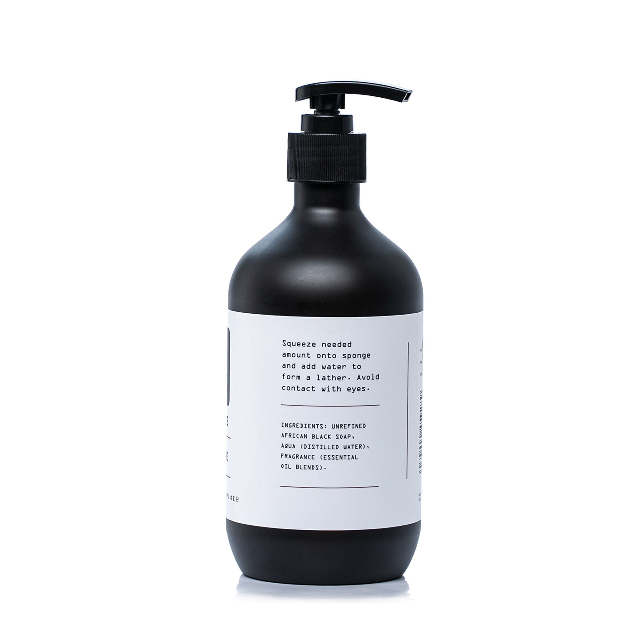 Ghanaian black soap body wash Kaeme Urbane at Bracketts Beauty