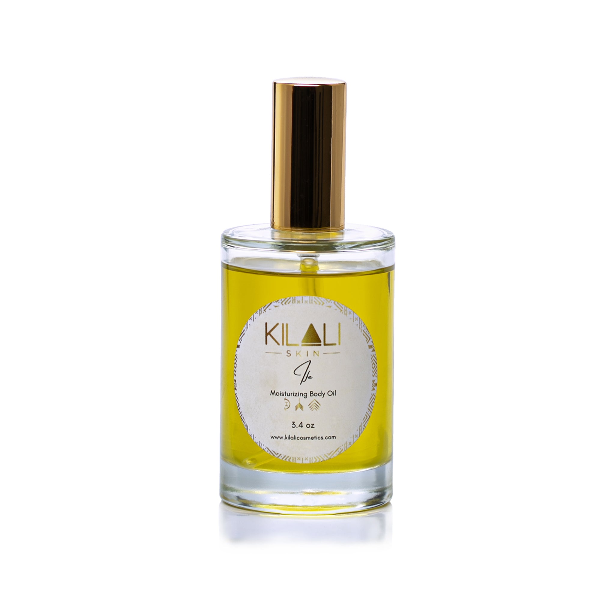 Kilali moisturising body oil at Bracketts Beauty