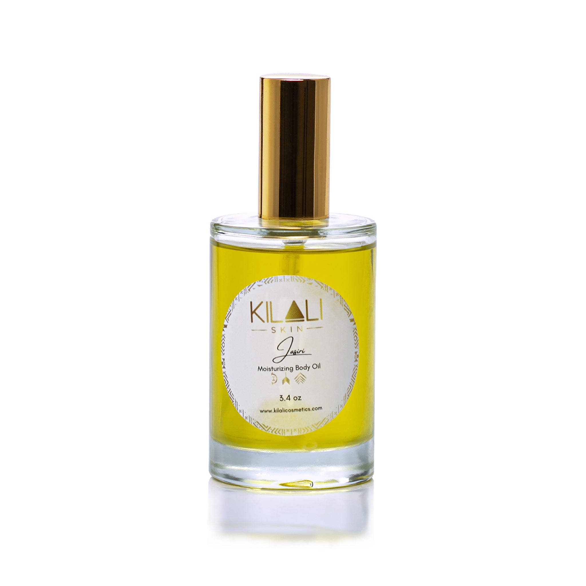 Kilali moisturising body oil at Bracketts Beauty