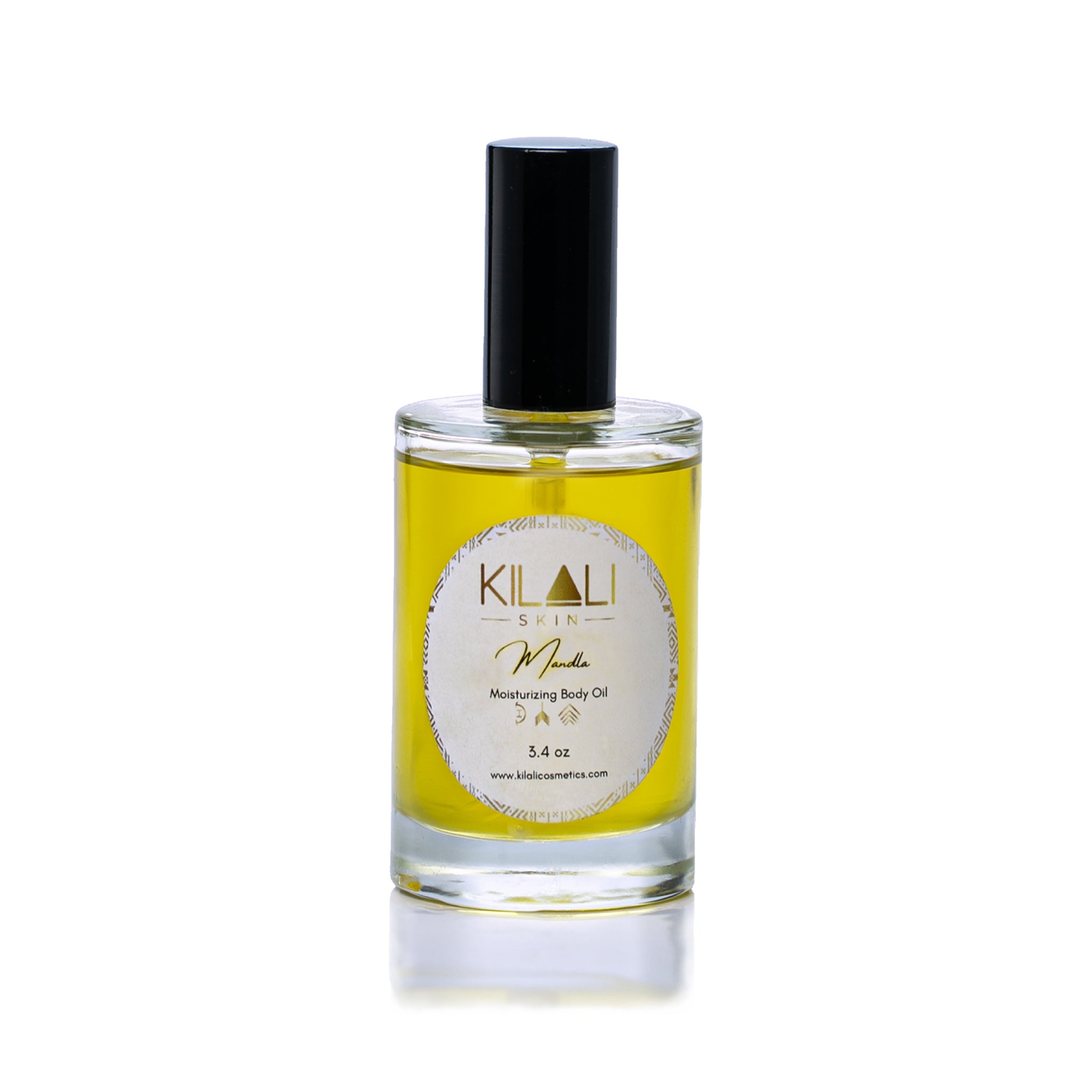 Kilali moisturising body oil at Bracketts Beauty
