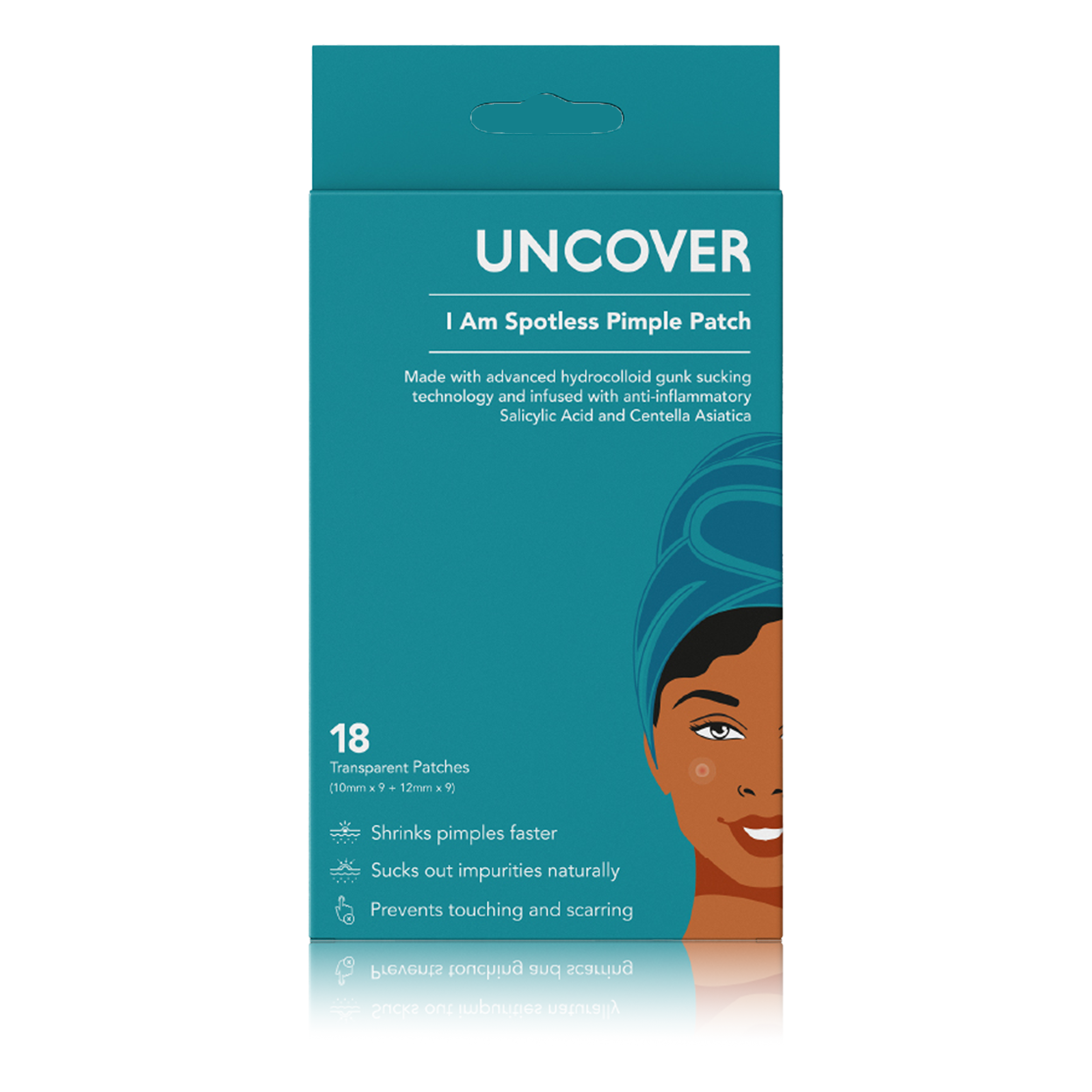 Uncover I  am Spotness Pimple Patch pack at Bracketts Beauty