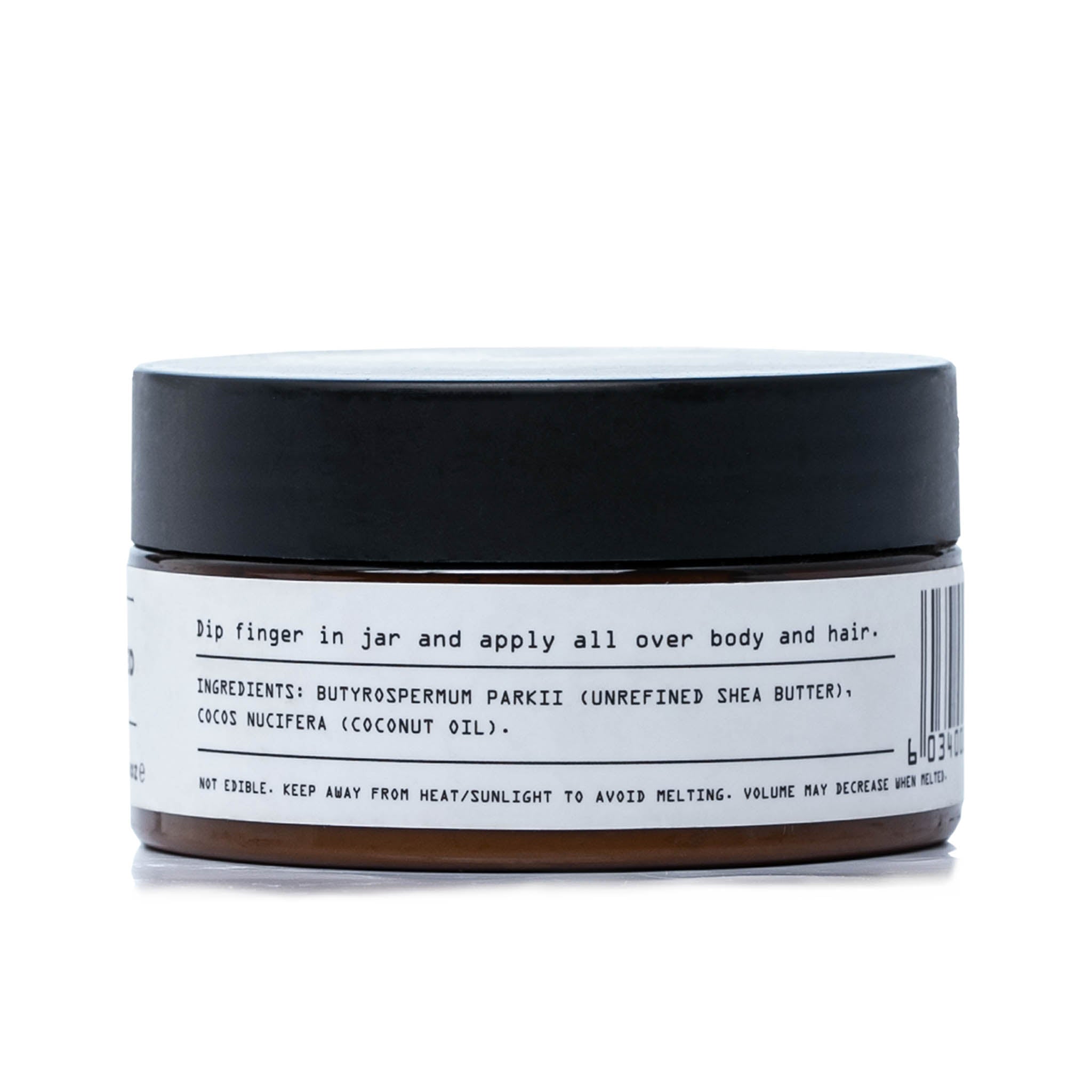 Ghanaian shea butter Kaeme Unscented at Bracketts Beauty