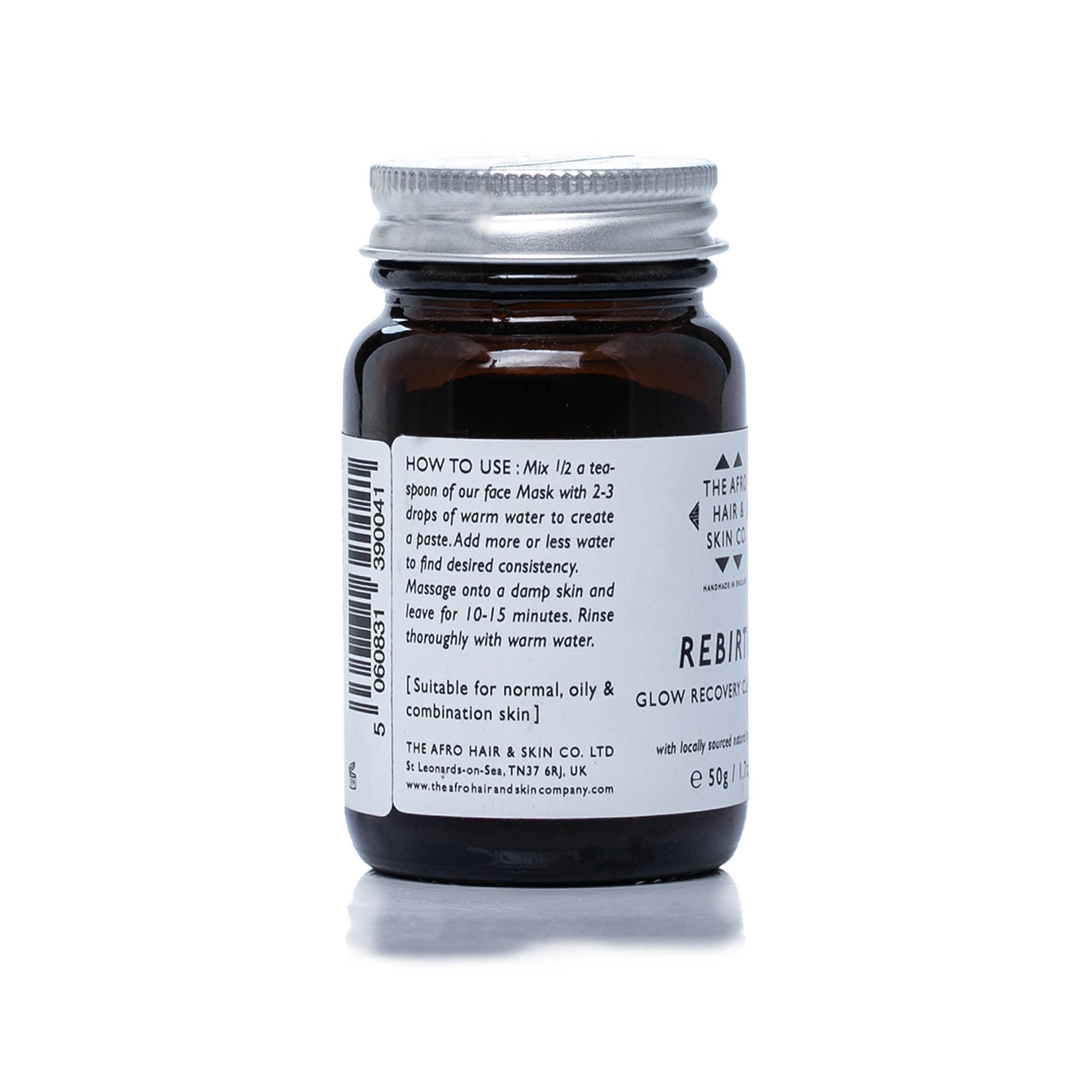 The Afro Hair and Skin Co. face mask 